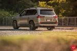 Lexus LX570 on Vossen Wheels (HF-3) (Nebula Gray Pearl) 2019 года
